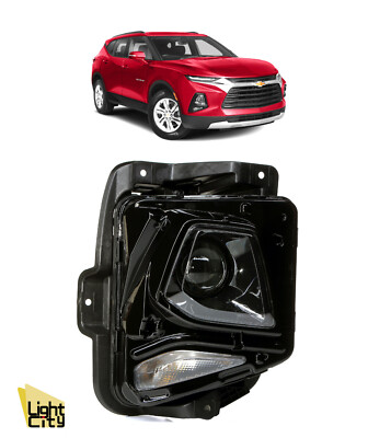 Passenger Side Headlight Assembly For 2019-2022 Chevy Blazer (HID, Right Side) - No Bulb/ Ballast