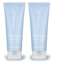 2x SixWays Hyaluronic Dream Cream 100ml Nourish & Restore Moisturiser Skincare