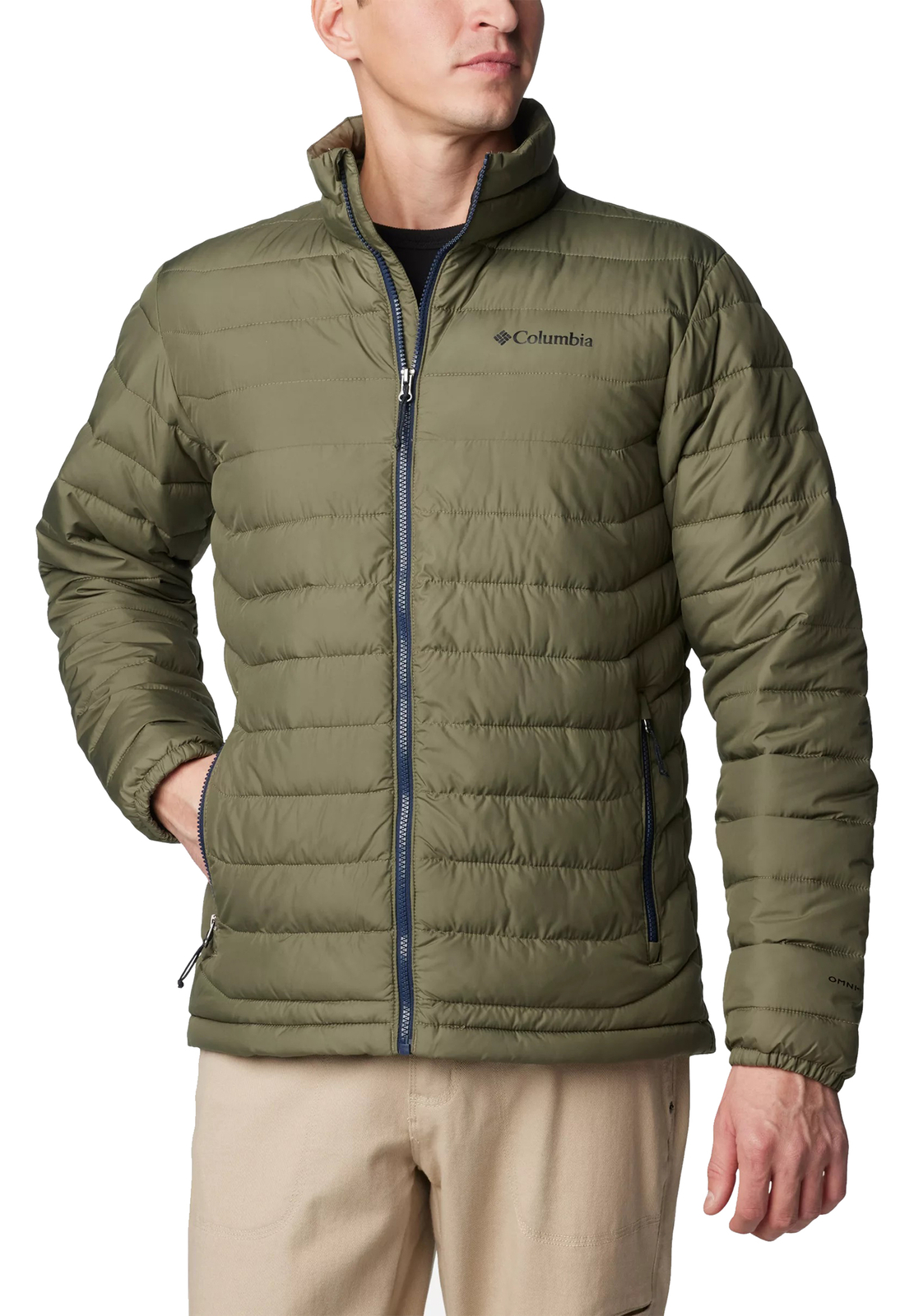 Columbia Powder Lite II Jacket Chaqueta de invierno forrada verde 2086964 397 verde