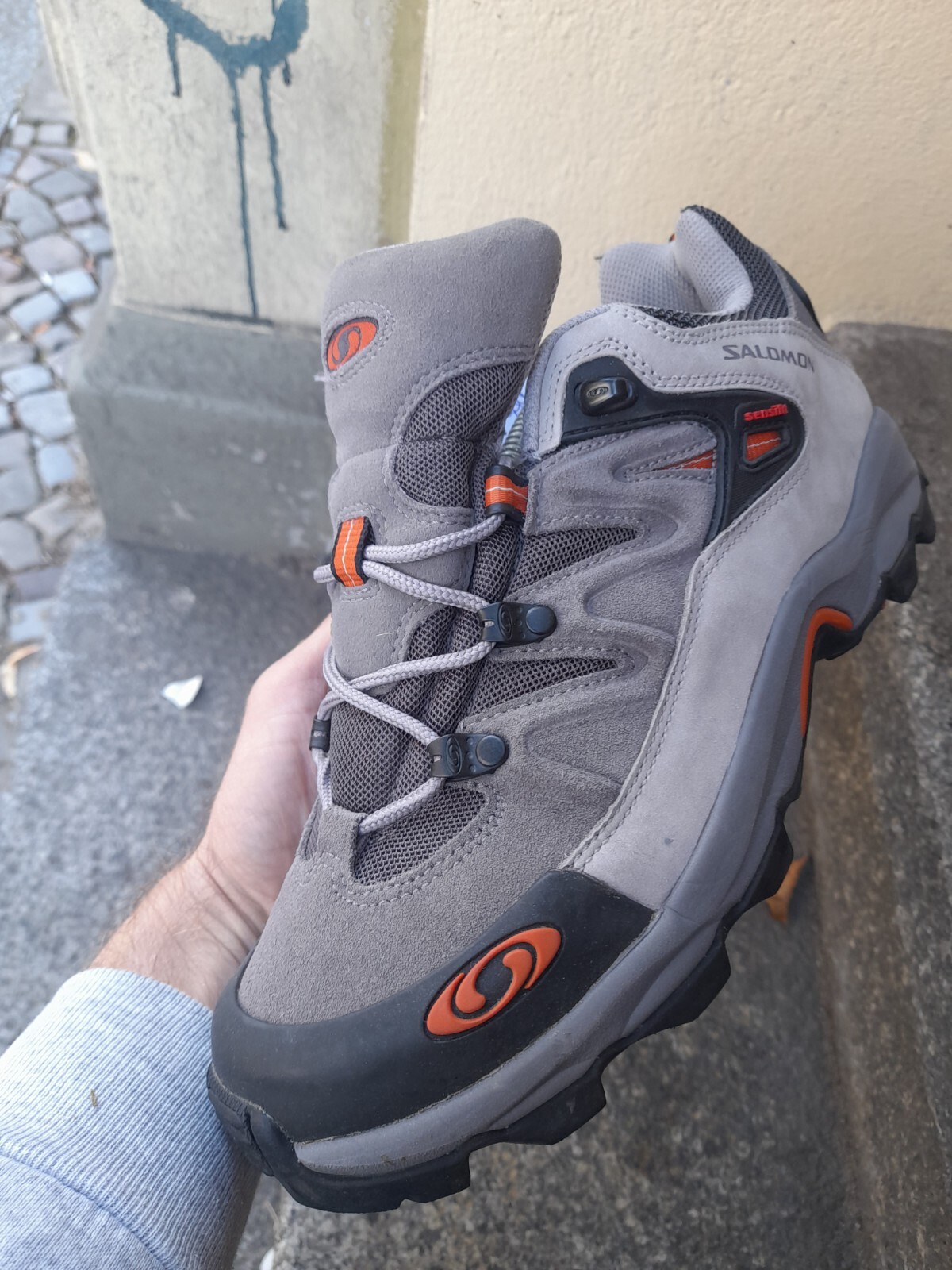 Scarpe Salomon 2006 Sensifit US9 42 2 3 trekking rare