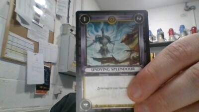 Warhammer Age Of Sigmar Champions Savagery TCG UNCLAIMED: Undying Splendour