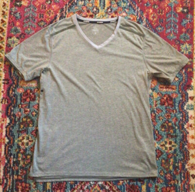 nike v neck men's running shirt