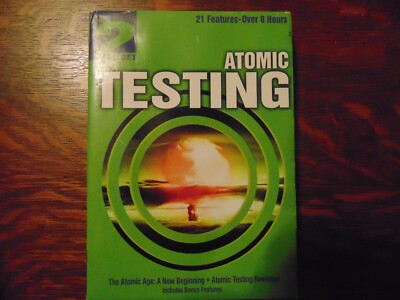 21 Features Atomic Testing Declassified Footage 8 hours on 2 DVD's