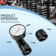 for Vise or Arbor Mini Style Measuring Combo with Height Micrometer Round Dial