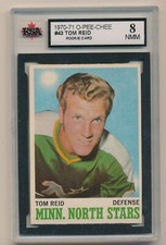1970 - 71 O-PEE-CHEE - #43 Tom Reid - KSA 8 NMM