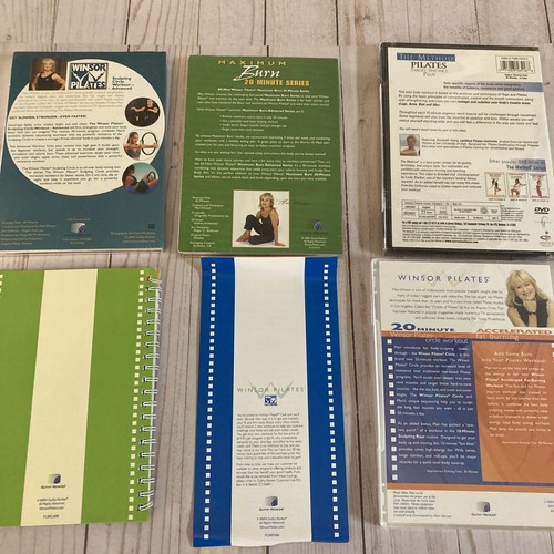 NEW! Winsor Pilates Maximum Burn 5 DVD LOT- NEW/SEALED! +Cookbook&ExercisePlan - Picture 8 of 14