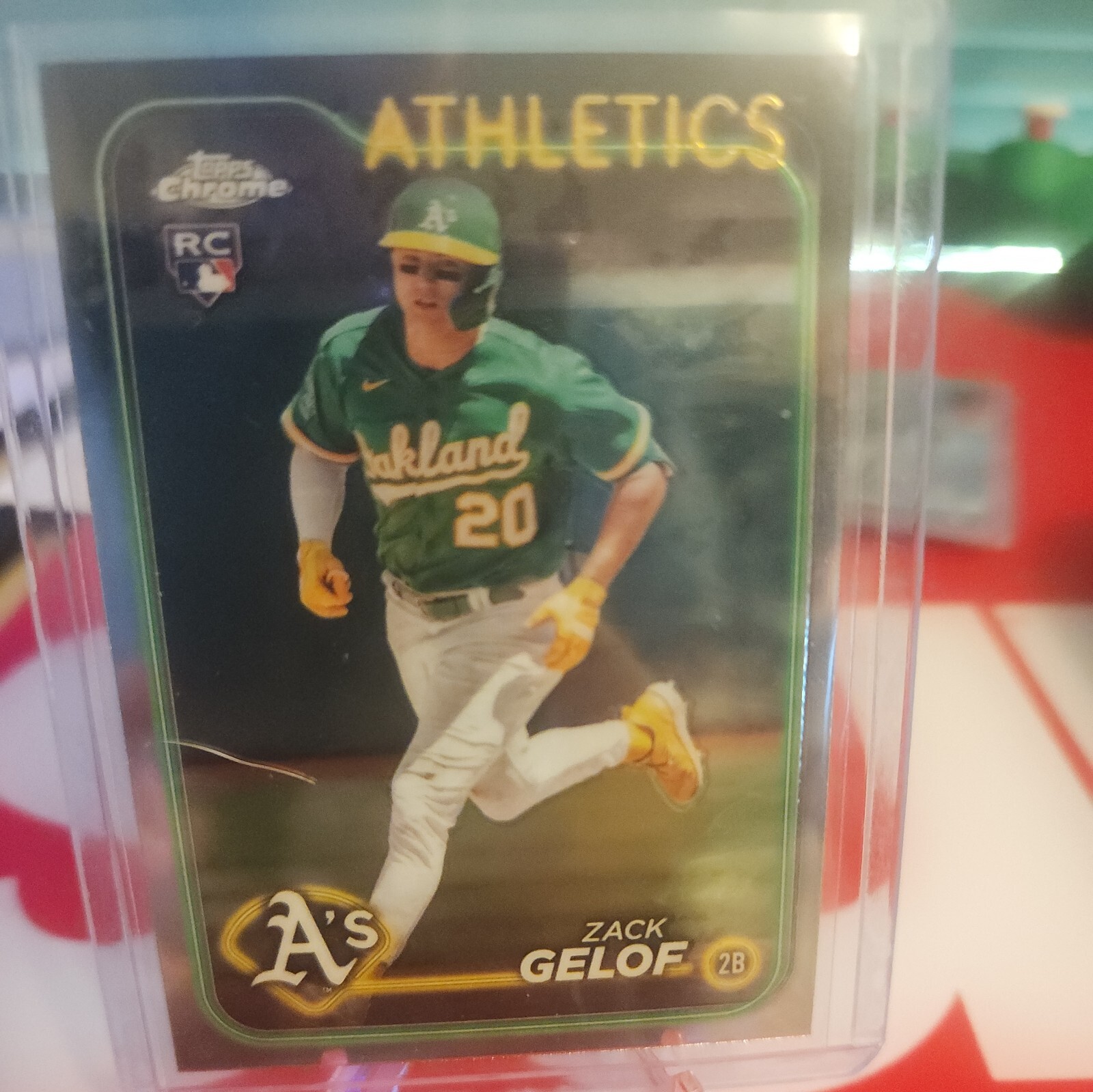 2024 Topps Chrome - #282 Zack Gelof (RC)