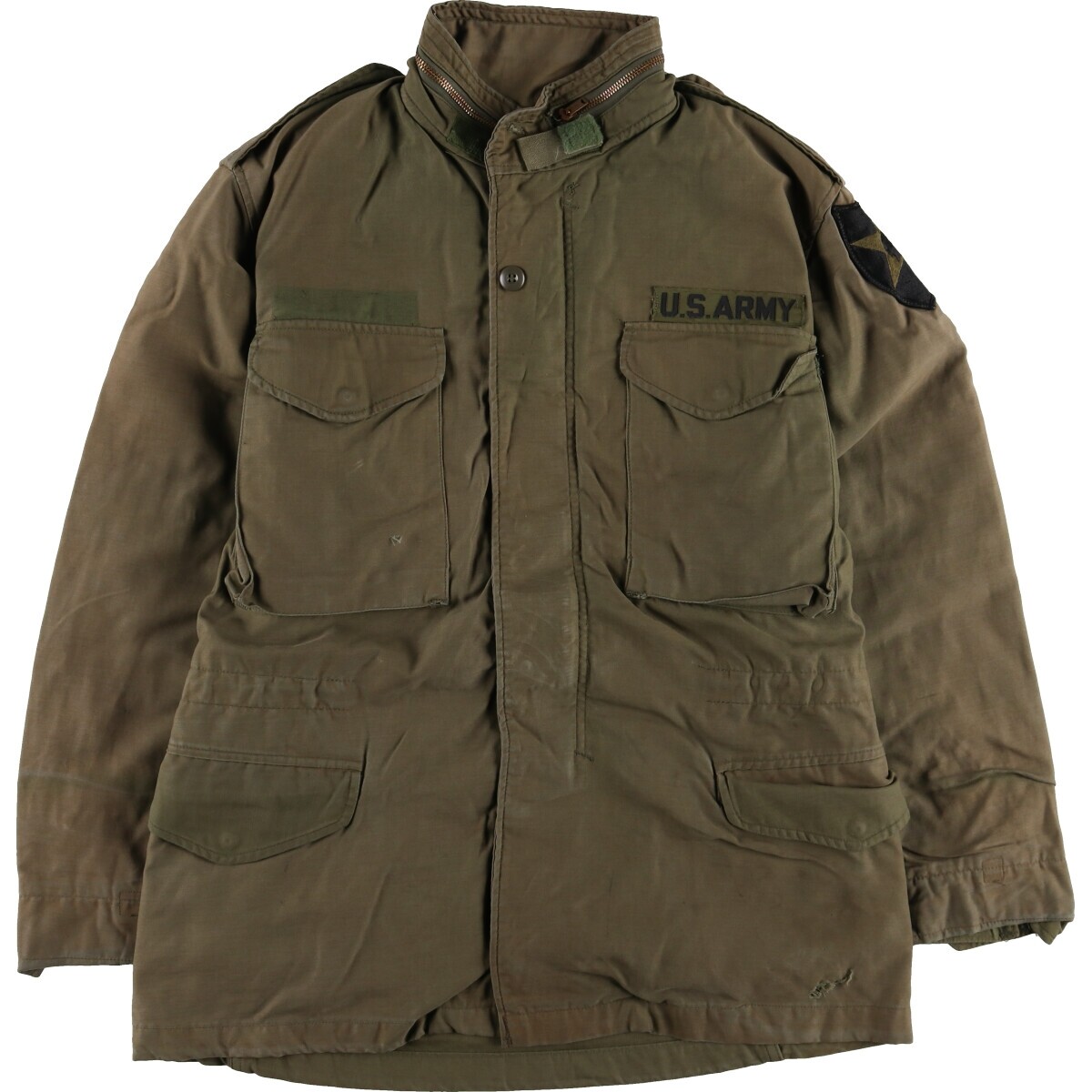 80s デッドストック　M65 FIELD JACKET 3C MEDIUM 80'S US Army M-65 3rd Military Field Jacket Made in USA