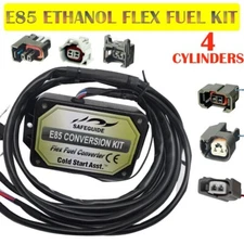 4Cyl E85 Flex Fuel Kit - EV1 Plug & Play | Easy Install | Ethanol Converter
