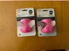 Joovy Boob Silicone Bottle Sleeve 5 Ounce pink Baby 2 lots