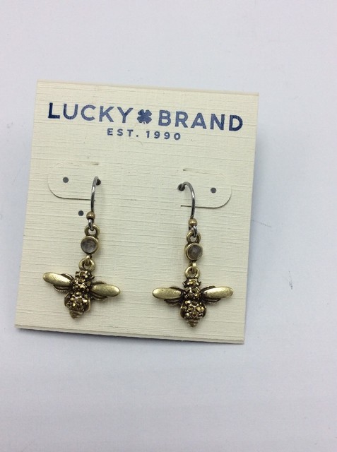 Lucky BRAND Bee Dangle Charm Gold Tone 