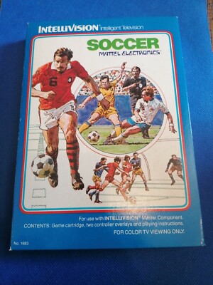 SOCCER FOOTBALL mattel intellivision en boite - Consoles