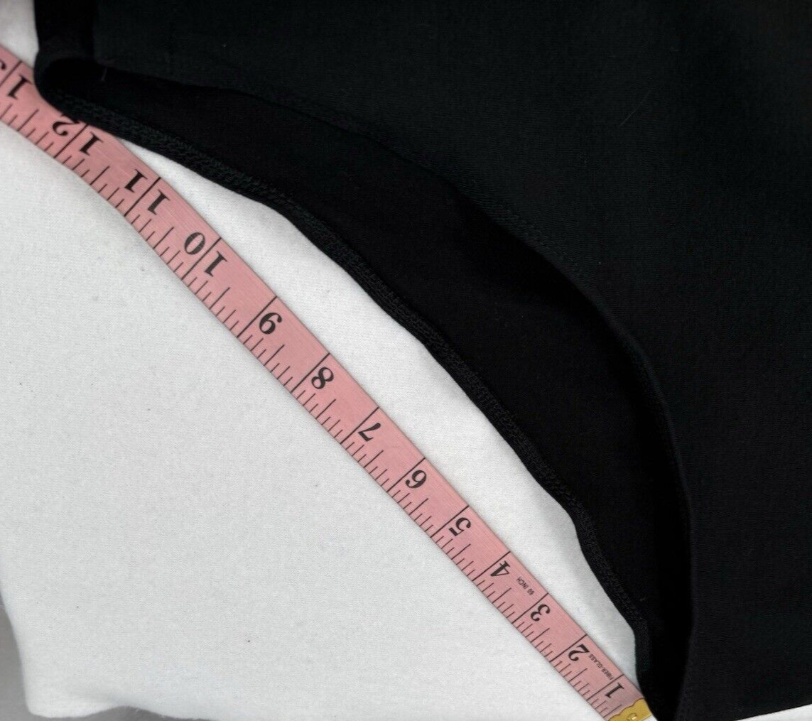 Ambiance Bodysuit Women's Black Racer Back Black Size 2X Snap Closure Pre-Owned