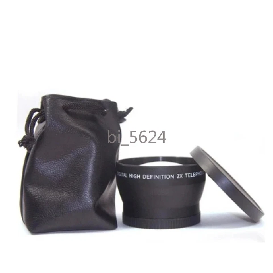 Teleobjetivo teleconvertidor de aumento para Canon NIKON Sony 72MM rosca 2,2X Foto 2 de 4