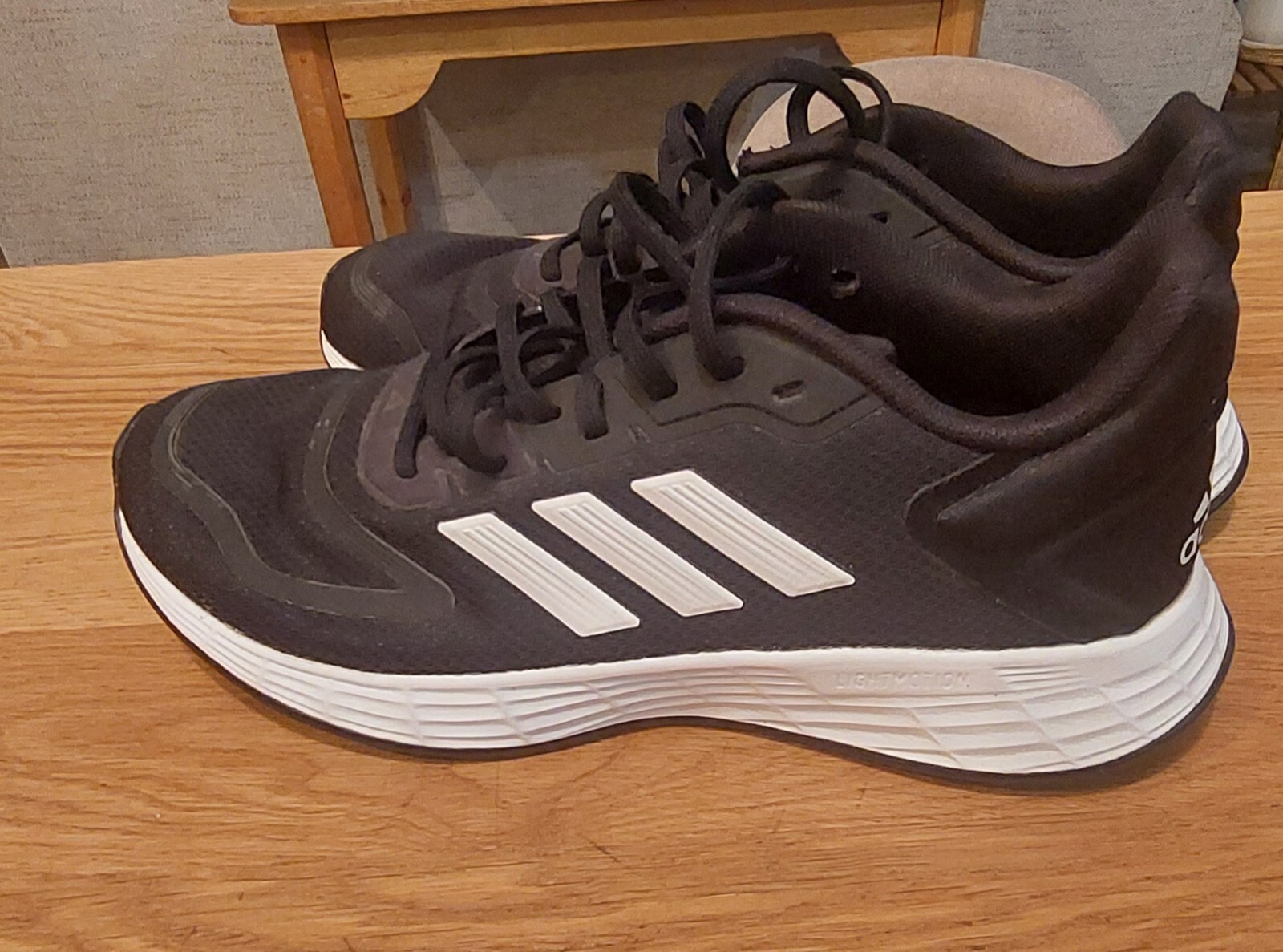 SAOLA Scarpe da corsa Adidas ragazzo Duramo 10 GZ0610 nere sneakers taglia 6