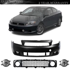 Front Bumper Cover Fascia & Lower Grille Assembly For 2005-2010 Scion tC