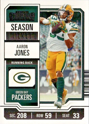 2023 Panini Contenders Aaron Jones #36