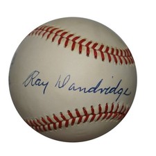 Ray Dandridge Psa/dna Signed Feeney National League Baseball Autograph