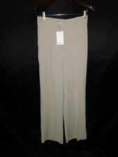 Quince 6 x 30 NWT Morel Beige Stretch Crepe Classic Trouser Pants Straight Leg