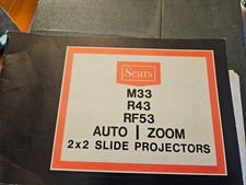 Sears 2x2 Slide Projector Easi-Load R-43