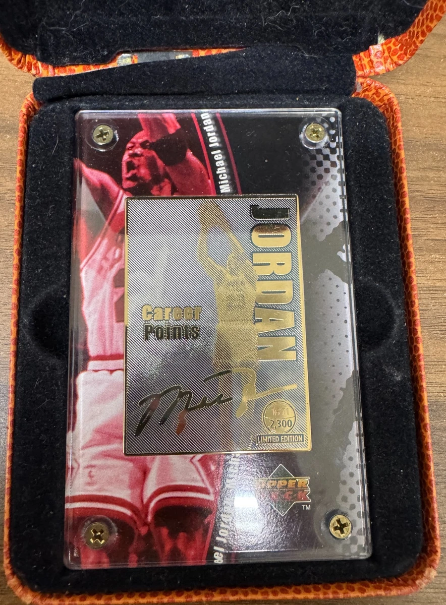 Michael Jordan 24kt Gold Card for sale | eBay