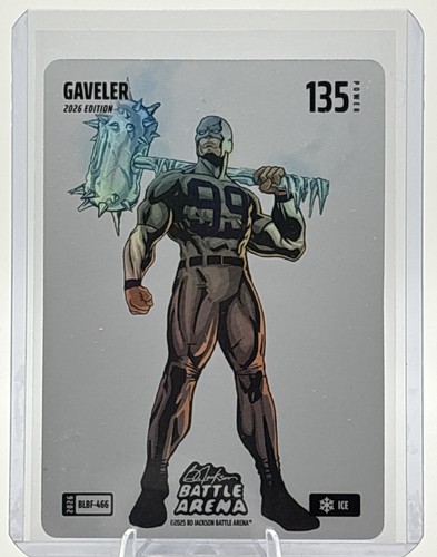 2026 Bo Jackson Battle Arena Gaveler Blizzard Ice # BLBF-466 Aaron Judge