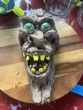Sun Hill Spooky Tree Hanging Screaming Door Knocker Halloween Decor Vintage