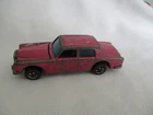 Hot Wheels 1969 Red Line Original Redlines Rolls Royce Silver Shadow Pink Body