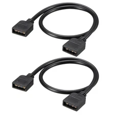 2pcs ARGB Splitter Cable 3 Pin Extension Connector for 5050 3528 LED Light Strip