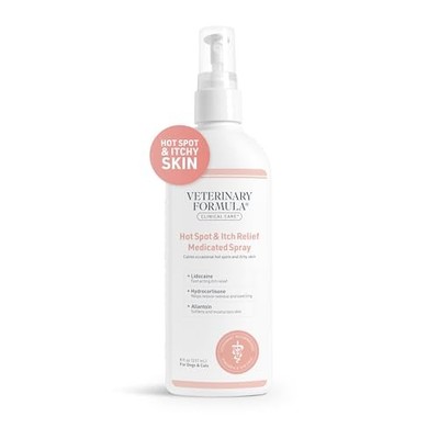 Veterinary Formula Clinical Care Hot Spot & Itch Relief Spray for Dogs & Cats