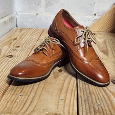 Bruno Marc Men's SZ 6.5 Brown Classic Dress Shoes Modern Formal Oxford Lace-Up