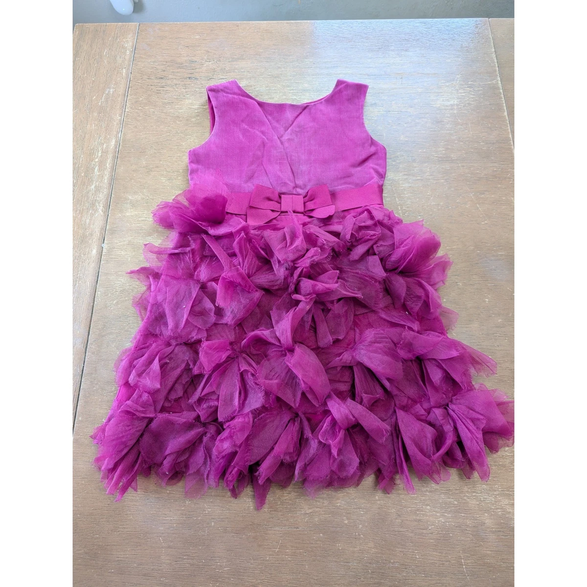 elegant dress christmas Red Satin Christmas Princess Dress for Girls | Pageant Gown