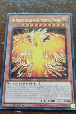 The Winged Dragon of Ra - Immortal Phoenix (CR) MZTM-EN074 Maze of the Master...