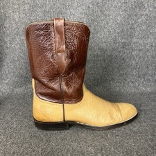 1 RIGHT BOOT ONLY Lucchese Roper Ostrich Mens...
