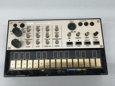 Korg Volca Keys Analog Loop Synth 3 Voice Polyphonic Synthesizer w/ Sequencer