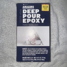 NEW ALUMILITE Amazing DEEP POUR EPOXY High Gloss POURS up to 2" THICK