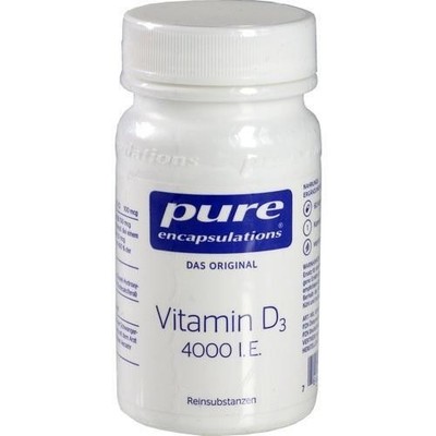 PURE ENCAPSULATIONS Vitamin D3 4000 I.E. Kapseln, 60 St PZN 15264199