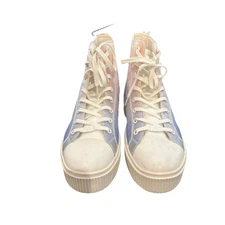 PF Flyers Unisex Hi-Tops Men's 7  1/2 and Women’s 9 Sneakers White gum soles