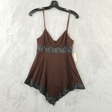 Vtg Forever 21 Babydoll Top Women L Embroider...