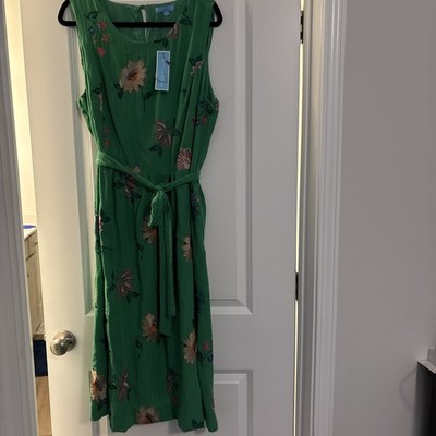 NWT DRAPER JAMES SUMMER DRESS XL - 14/16