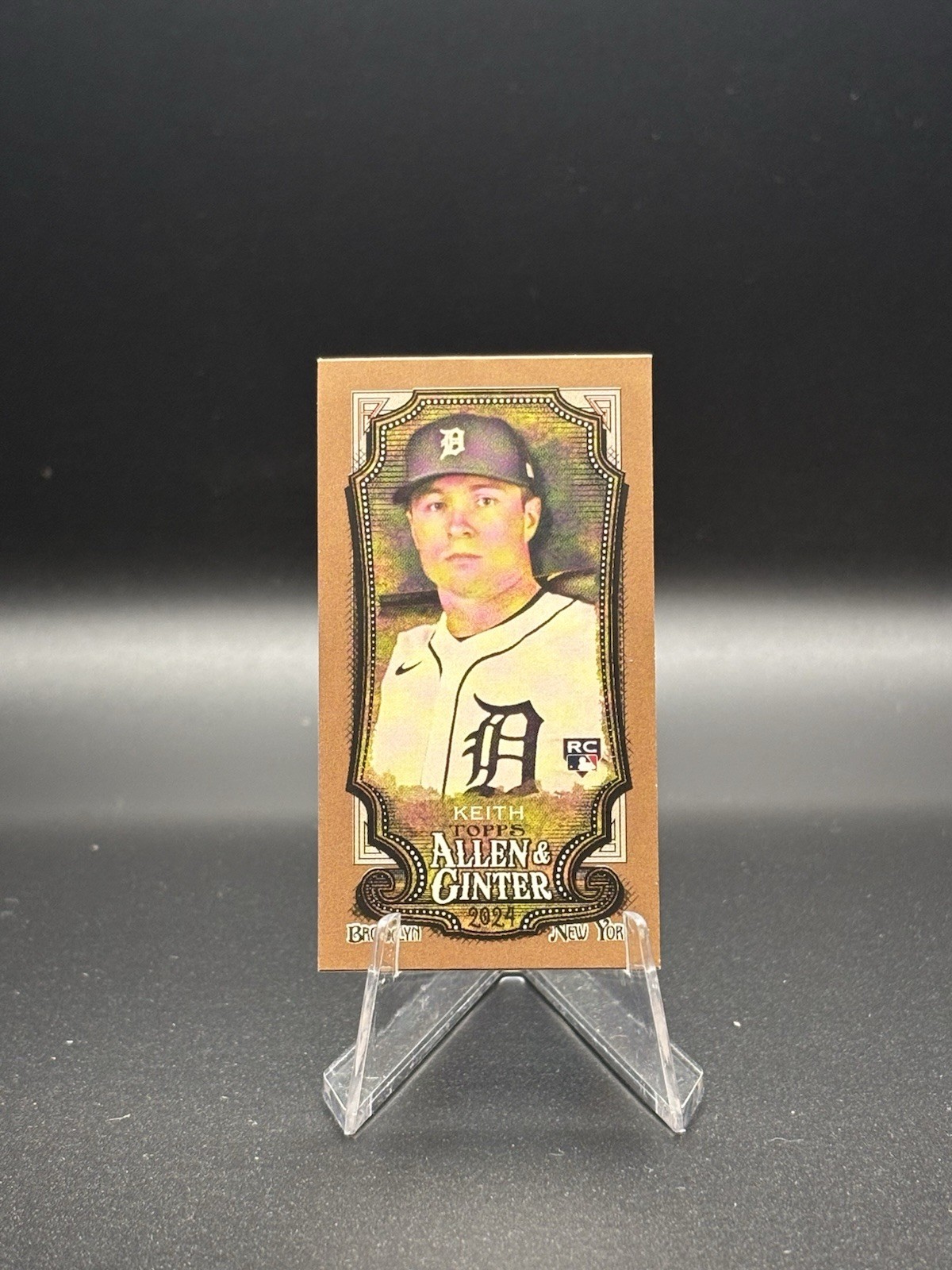 2024 Topps Allen & Ginter - Colt Keith Gold Border Mini #279 Detroit Tigers