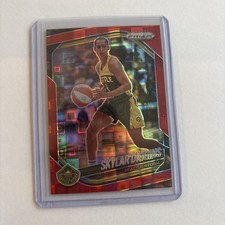2025 Panini Prizm WNBA Skylar Diggins Red Pandora/199 #123
