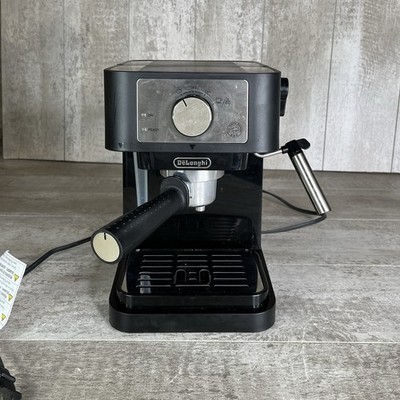 DeLonghi Stilosa EC260BK Manual Espresso Machine Latte Cappuccino Maker Black