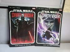 Star Wars Darth Vader Volume 1 Dark Heart Of The Sith + Into The Fire 1 & 2!