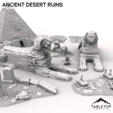 Ancient Desert Ruins - Fantasy DND Dungeons and Dragons