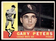 1960 Topps Gary Peters VG+ RC Chicago White Sox #407