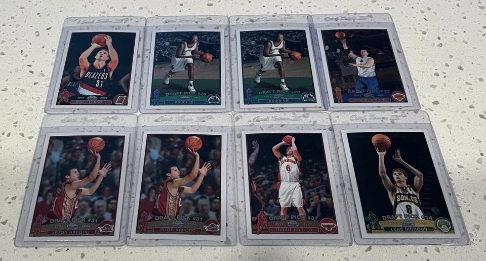 2001-2004 Topps Chrome Rookie Basketball Lot-113 Cards - Image 3 of 4