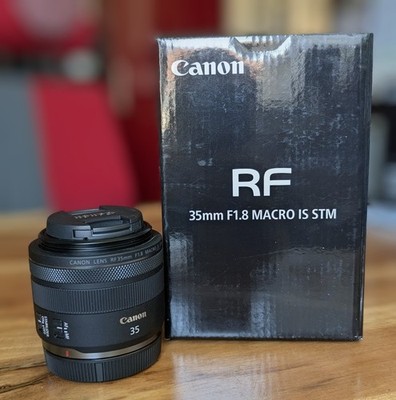 Canon RF 35mm F 1.8 MACRO IS STM Weitwinkel Festbrennweite für EOS R System! OVP