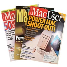 1994 MacUser  Macworld Magazine Lot - Power Mac Era - Vintage Macintosh