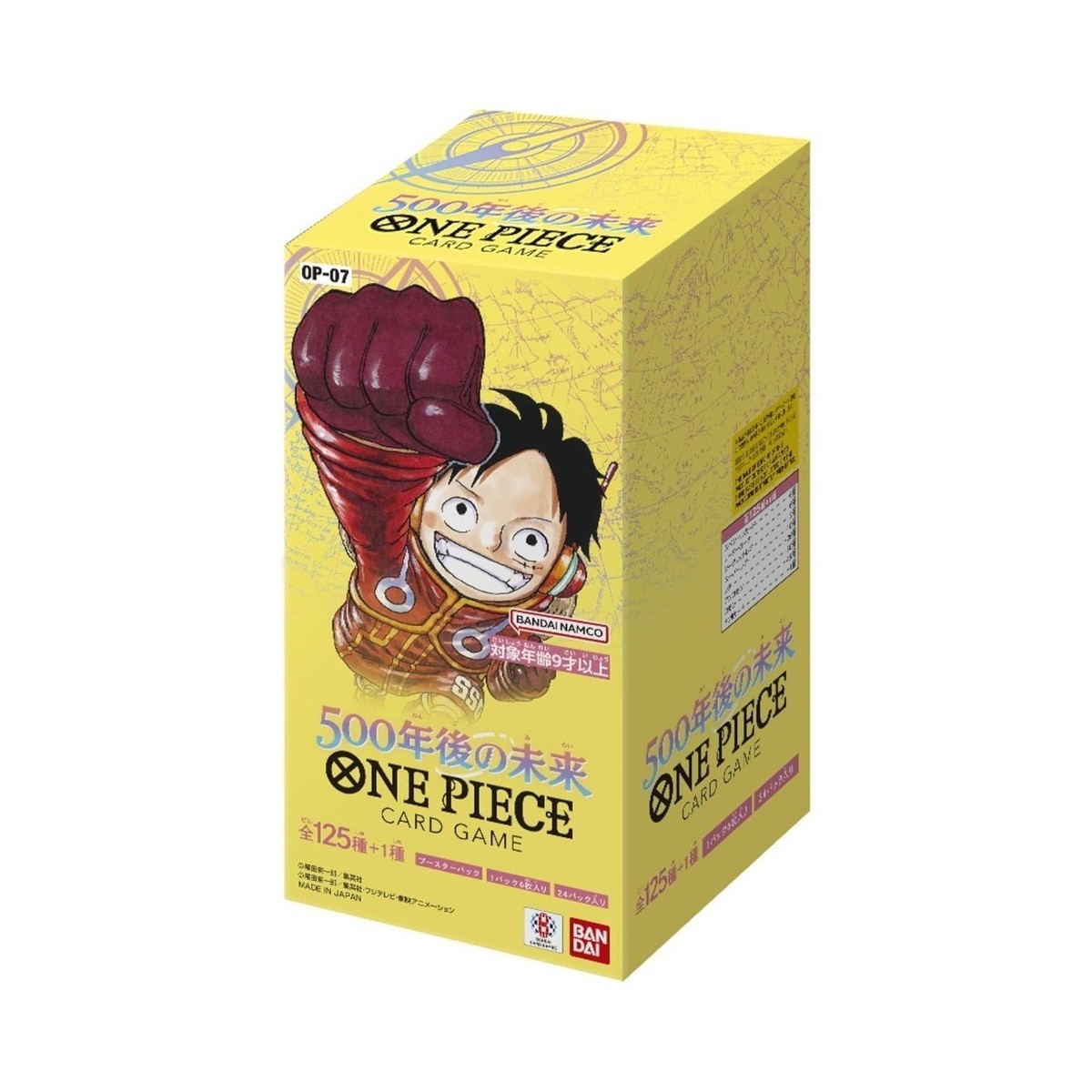 One Piece TCG OP-07 Japanese Booster Box for Collectible Card
